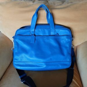 Coach Blue Laptop Bag